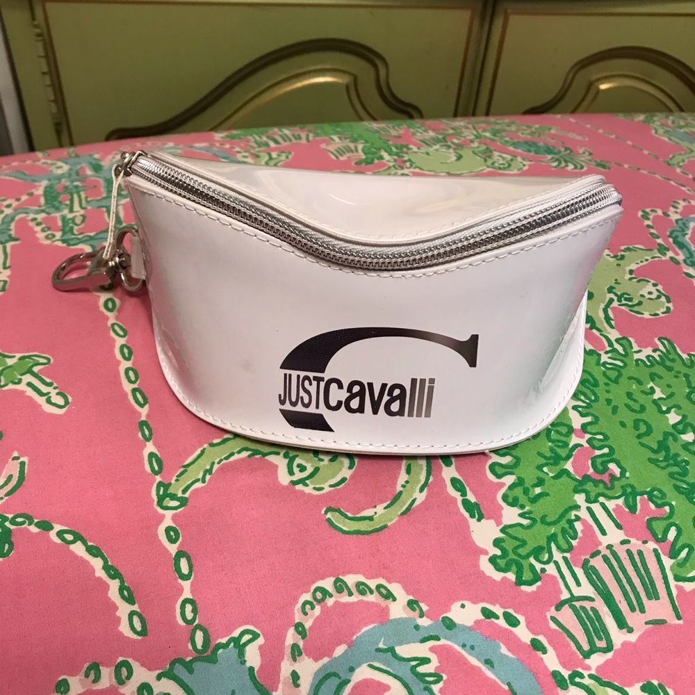 Just Cavalli Sunglasses Case Box Zip White